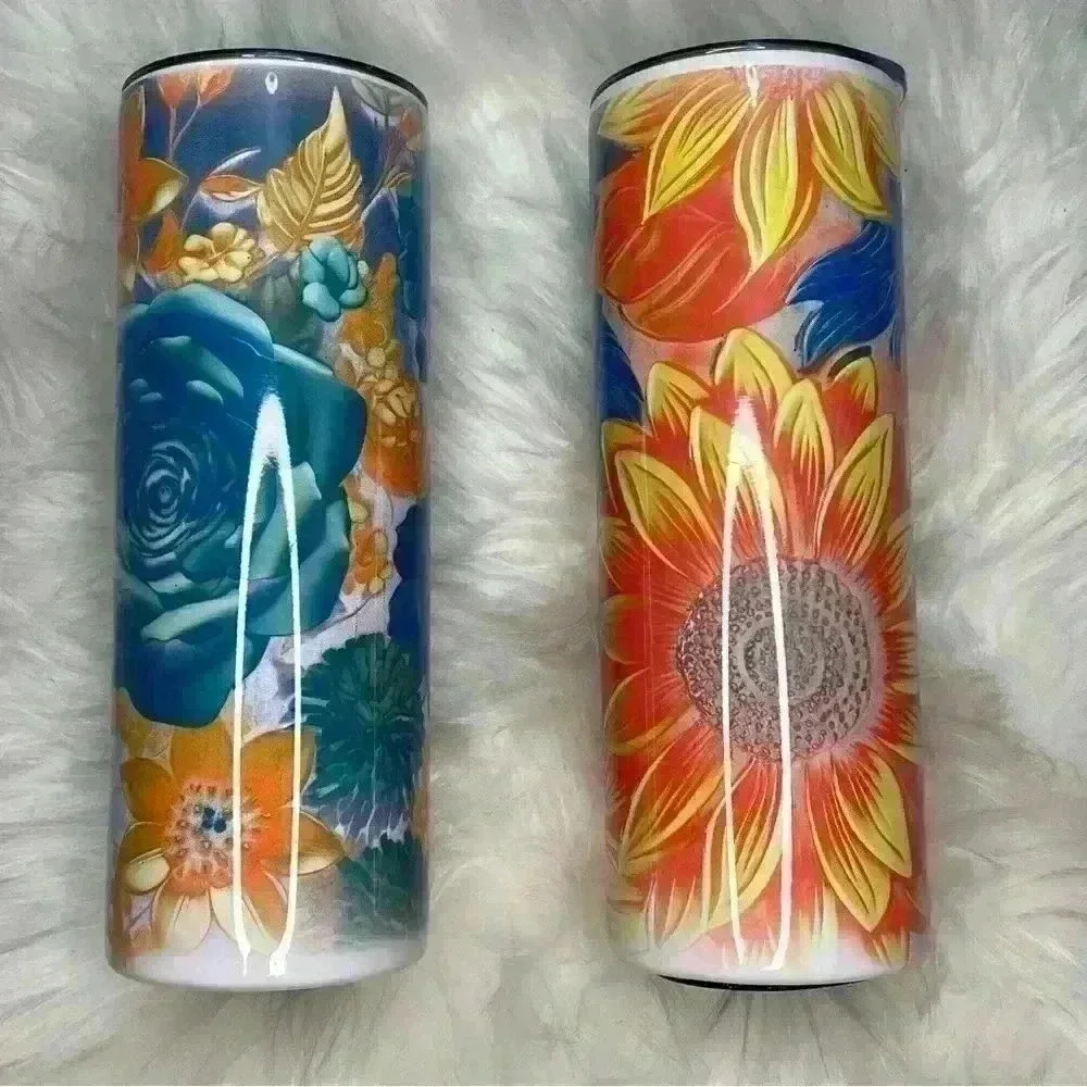 2pk Floral Tumbler